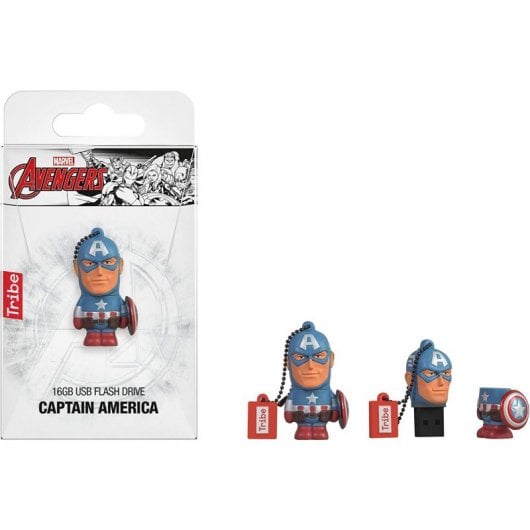 Tribe Capitán América Marvel 16GB USB 2.0