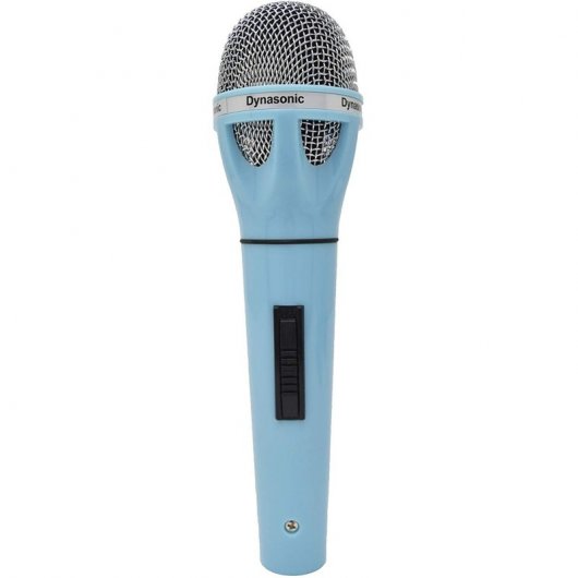 Dynasonic Pop DS-1806 Micrófono Karaoke Azul Oscuro