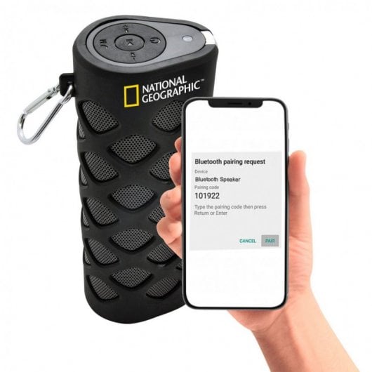 National Geographic Altavoz Inalámbrico Bluetooth  + PowerBank 5200mAh