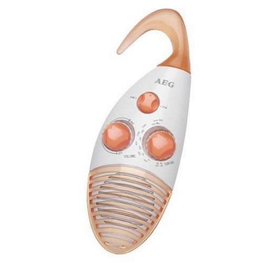 AEG DR 4135 Radio de Ducha Naranja
