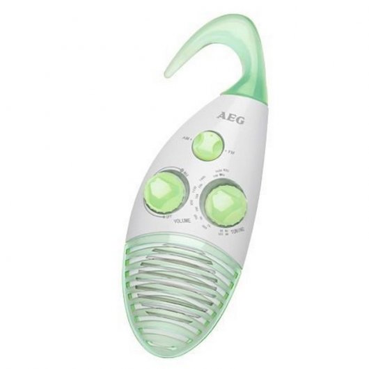 AEG DR 4135 Radio de Ducha Verde