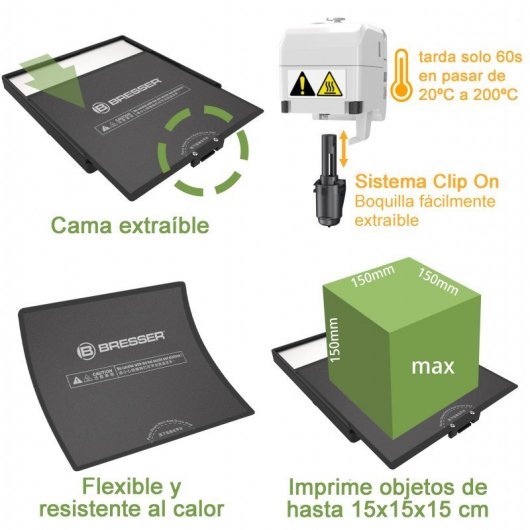 Bresser Impresora 3D Bresser WiFi