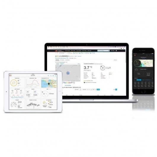Wetterstation WiFi 5 in 1 Bresser mit Außensensor Farbe
