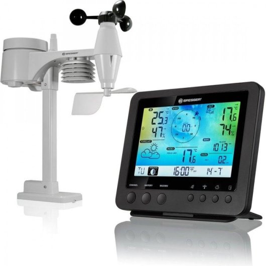 Wetterstation WiFi 5 in 1 Bresser mit Außensensor Farbe