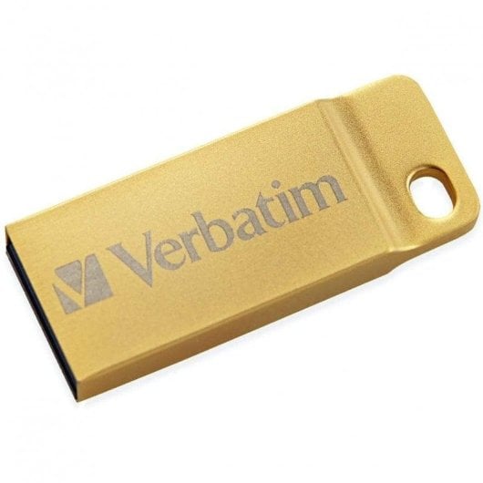 Clé USB Verbatim Metal Executive 64GB USB 3.0 Or étanche