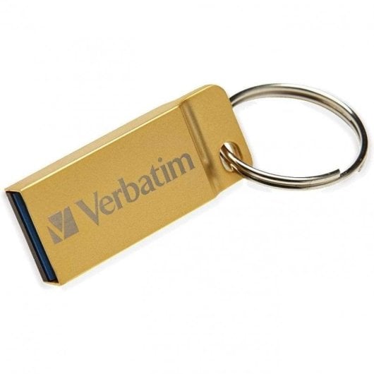 Clé USB Verbatim Metal Executive 64GB USB 3.0 Or étanche