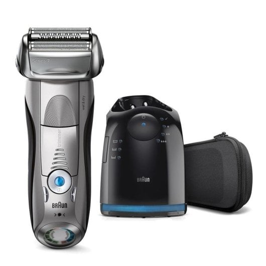 Barbeador Facial Braun Series 7 790cc Recarregável 50min Seco e a Húmido Lâminas Precisão