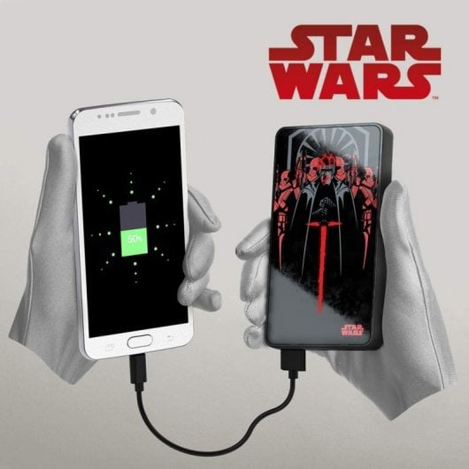 Tribe Lumina Star Wars Kylo Ren Powerbank con LED 6000 mAh