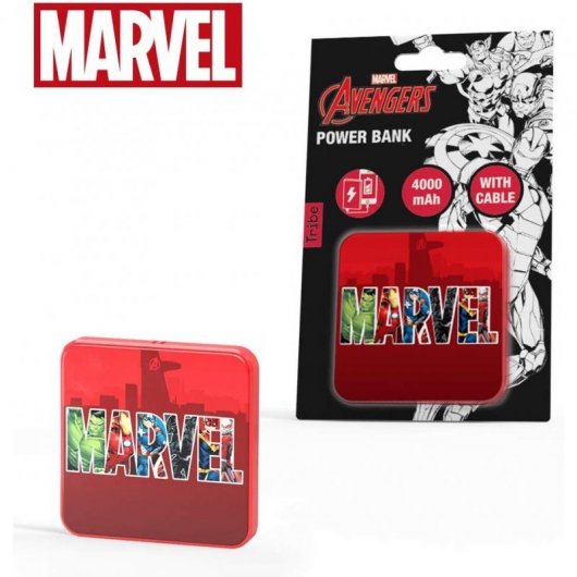 Tribe Marvel Powerbank 4000 mAh