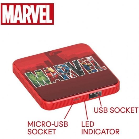 Powerbank Tribe Marvel da 4000 mAh