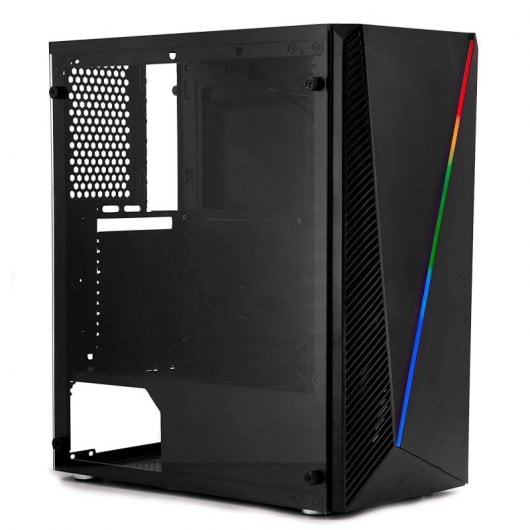Coolbox DeepAbyss Cristal Templado USB 3.0 RGB Negra