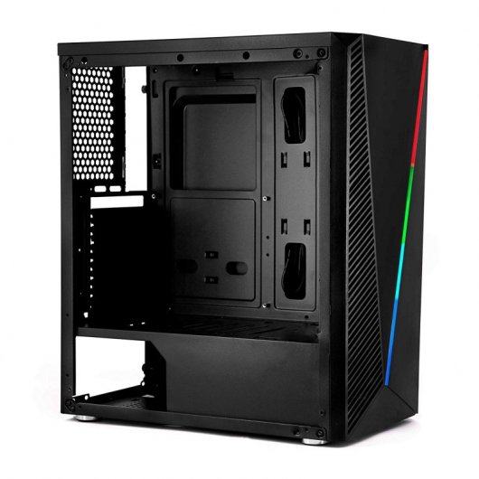 Coolbox DeepAbyss Cristal Templado USB 3.0 RGB Negra