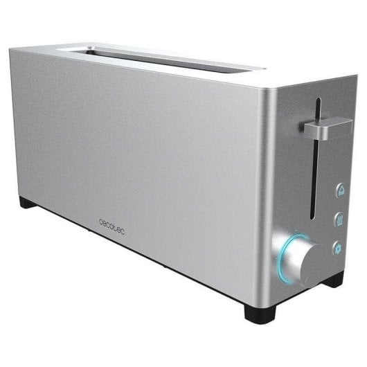Tostapane Cecotec YummyToast Extra acciaio inox 1050W 1 fessura larga LED