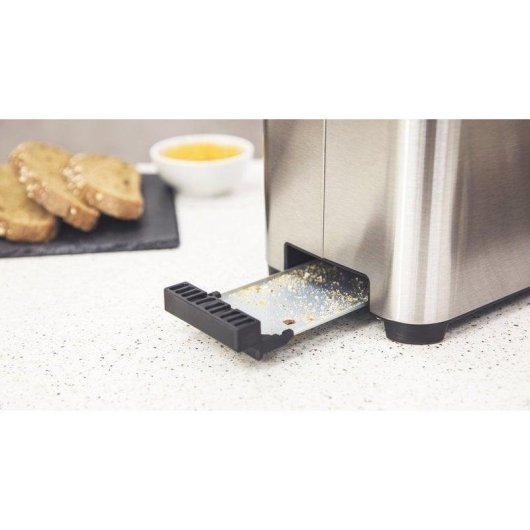 Tostapane Cecotec YummyToast Extra acciaio inox 1050W 1 fessura larga LED