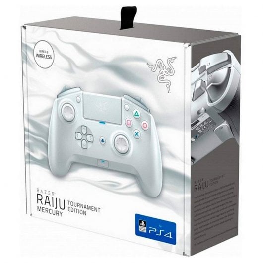 Razer Raiju Tournament Edition Mercury Mando Inalámbrico para PS4/PC