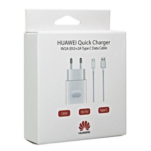 Huawei Cargador de Pared con Quick Charge USB-C 2A Blanco