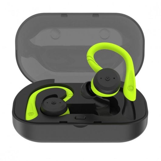 Prixton TWS151S Auriculares Bluetooth com Estojo de Carga Verdes