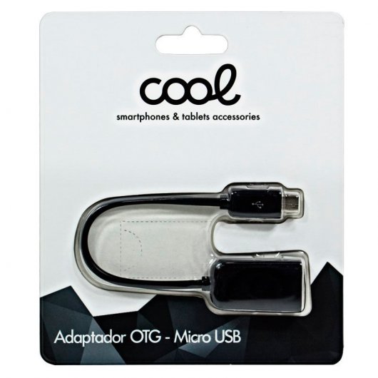 Cool Cable MicroUSB OTG Negro