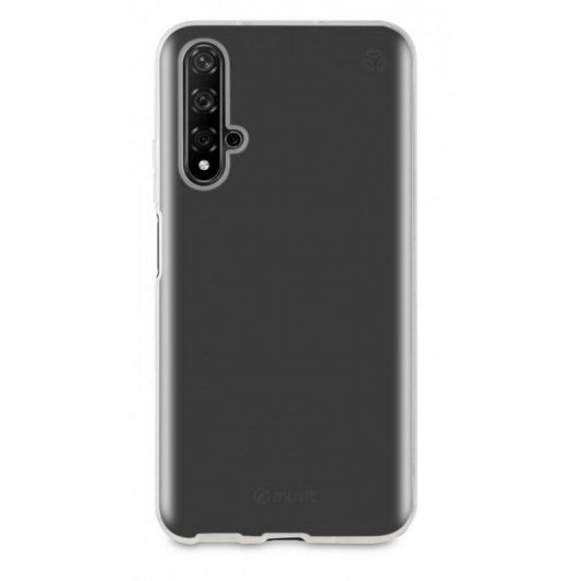 Muvit Funda Recycletek Transparente para Huawei Nova 5T