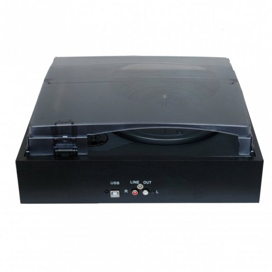 Prixton VC300 Tocadiscos Conversor Negro
