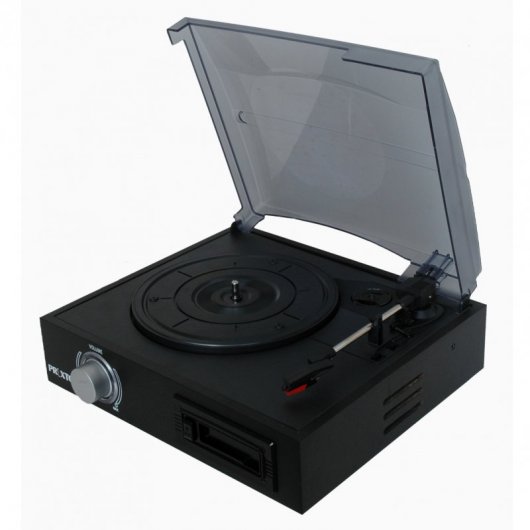 Prixton VC300 Tocadiscos Conversor Negro