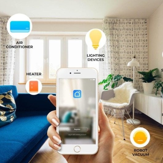 Tomada Inteligente Prixton EW10 Wi-Fi Controle por voz e Programação remota