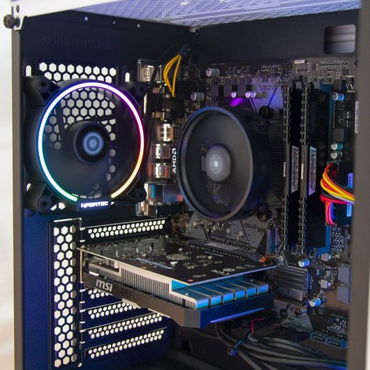 PcCom Silver AMD Ryzen 5 2600/16GB/480GB SSD+2TB/GTX1650