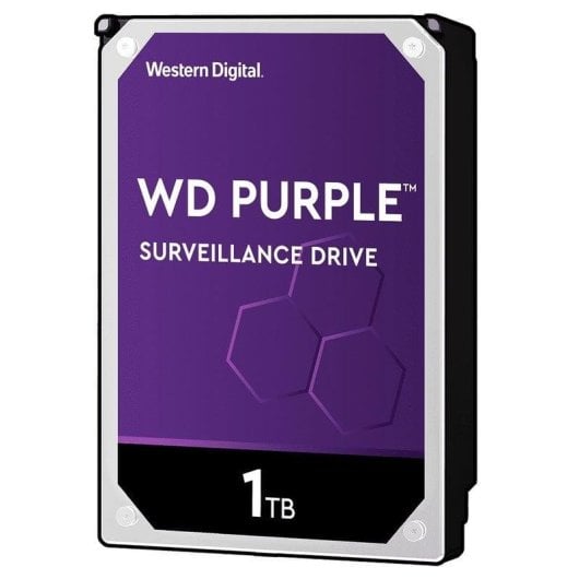 Disco Duro Western Digital Purple 1TB HDD 3.5" SATA III 210 MiB/s Videoueberwachung