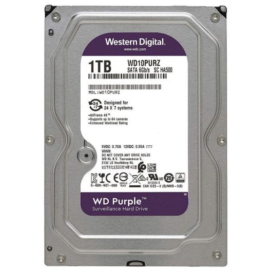 Western Digital Purple 3.5" 1 TB Serial ATA III