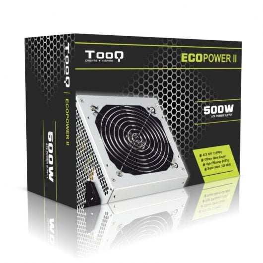 Tooq Ecopower II 500W PFC Pasivo