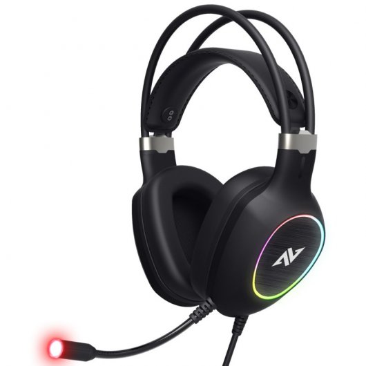 Abkoncore CH55 Casque Gaming 7.1 Noir