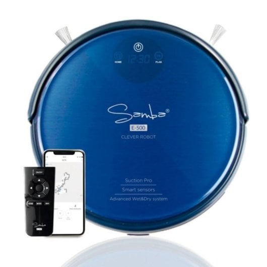 Robot Aspirapolvere e Lavapavimenti Samba E500 Navigazione a Sensori