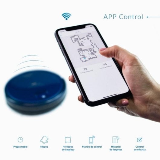 Robot Aspirapolvere e Lavapavimenti Samba E500 Navigazione a Sensori