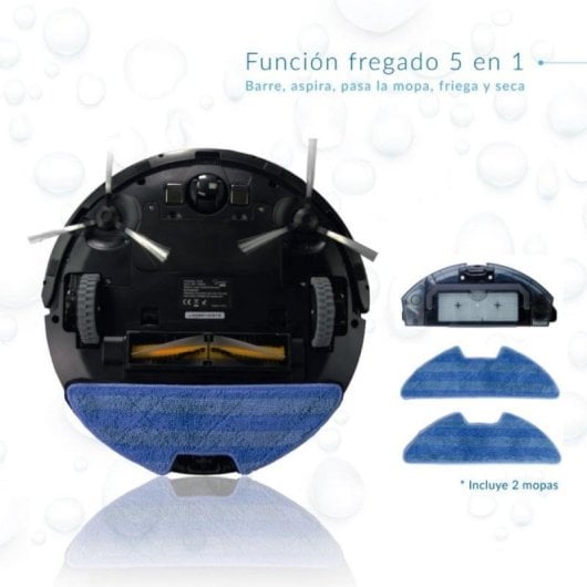 Robot Aspirapolvere e Lavapavimenti Samba E500 Navigazione a Sensori