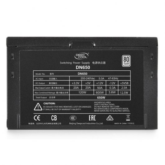 DeepCool DN650 650W 80 Plus