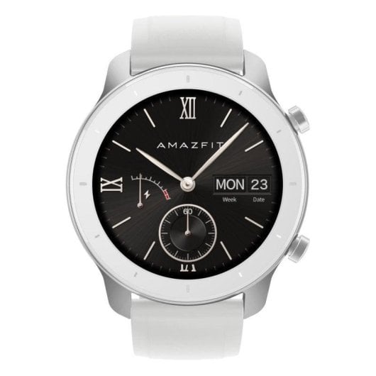 Amazfit GTR Moonlight White Bluetooth GPS 42mm AMOLED Branco Estanqueidade 5ATM Pulsómetro Sono
