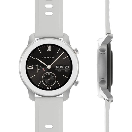 Amazfit GTR Moonlight White Bluetooth GPS 42mm AMOLED Branco Estanqueidade 5ATM Pulsómetro Sono