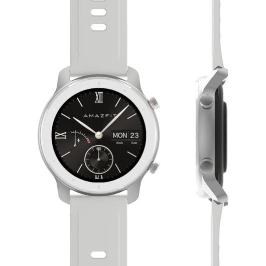 Amazfit GTR Moonlight White Bluetooth GPS 42mm AMOLED Branco Estanqueidade 5ATM Pulsómetro Sono