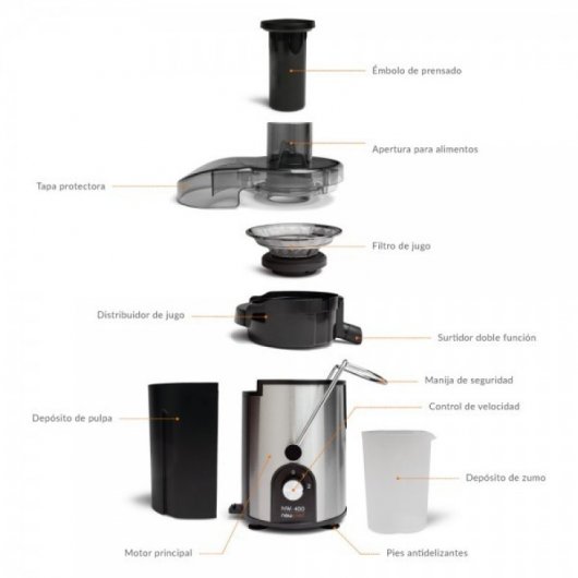 Newchef NW400 Licuadora 400W