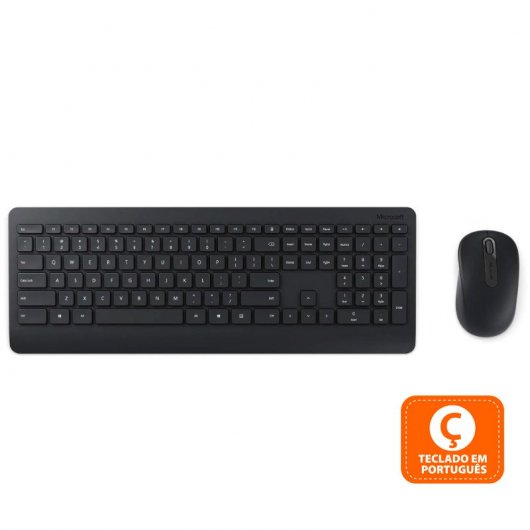 Microsoft Wireless Desktop 900 Teclado + Rato Sem Fios (PT) Reacondicionado