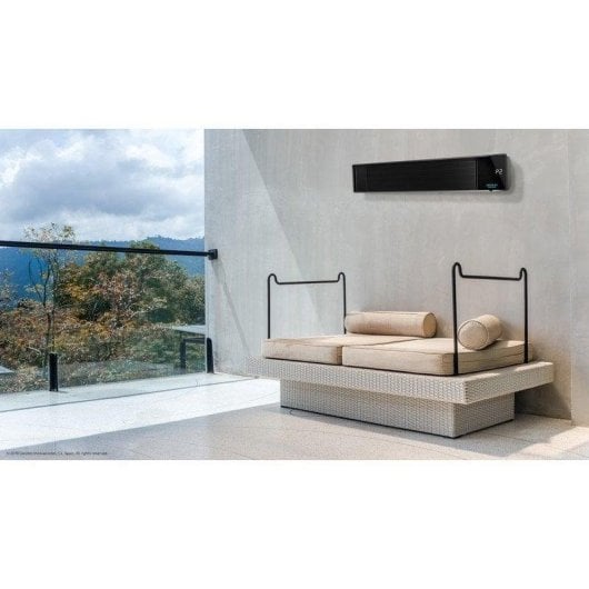 Cecotec Ready Warm 8700 Power Steel Estufa Exterior de Pared