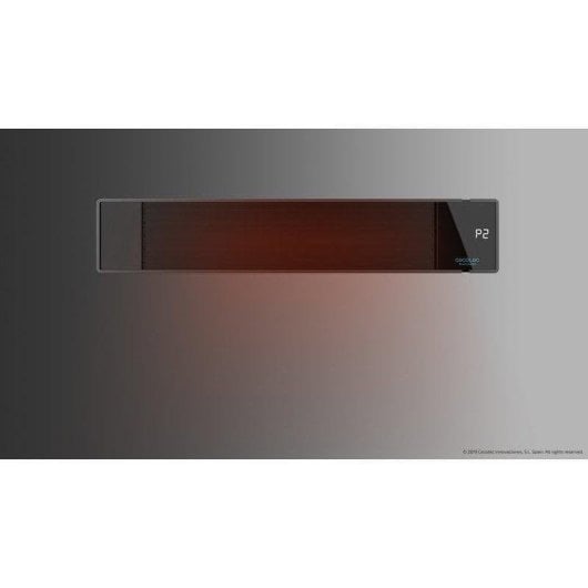 Elektrisches Infrarot-Außenheizgerät Cecotec Ready Warm 8700 Power Steel 2.400W Wandmontage