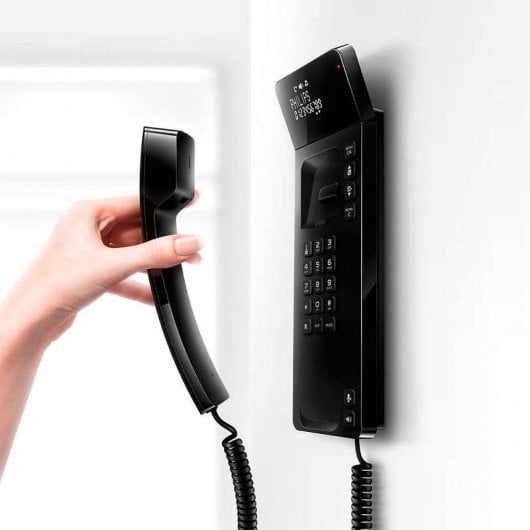 Philips Scala M110B/23 Telefone de Desenho com Cabo Preto