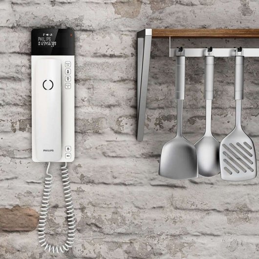 Philips Scala M110W/23 Teléfono de Diseño con Cable Blanco