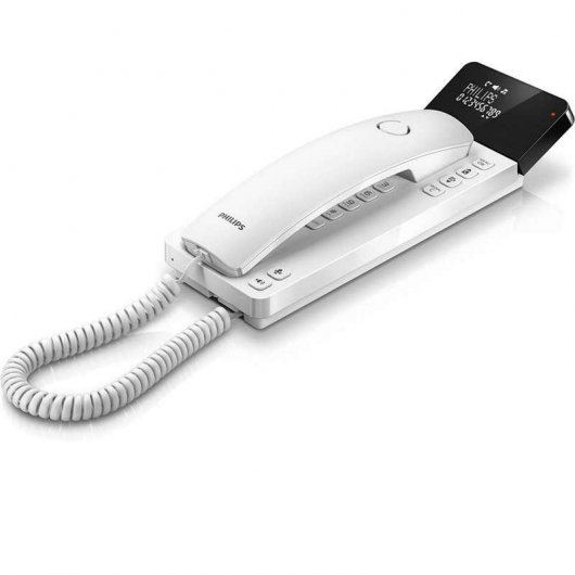 Philips Scala M110W/23 Teléfono de Diseño con Cable Blanco