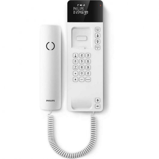 Philips Scala M110W/23 Teléfono de Diseño con Cable Blanco