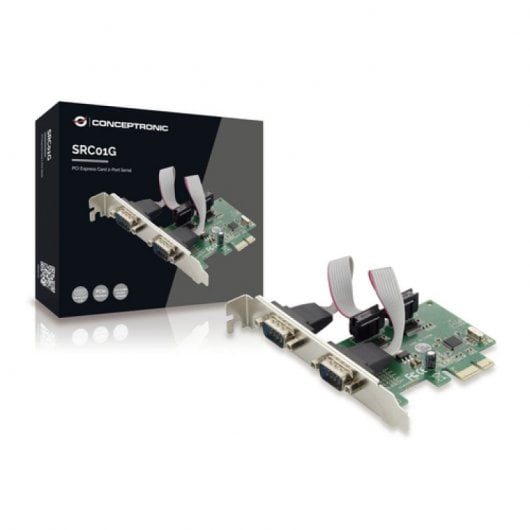 Scheda PCIe Conceptronic 2 porte seriali