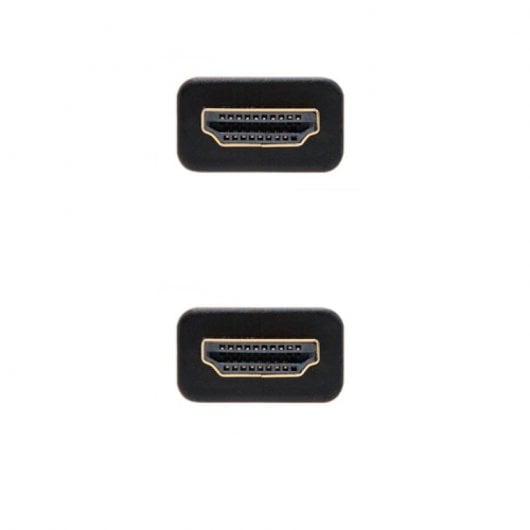 Nanocable Cable HDMI V2.0 4K 60Hz  A/M-A/M 0.5m Negro