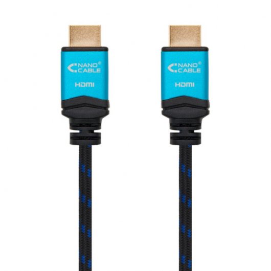 Nanocable Cable HDMI V2.0 4K 60Hz  A/M-A/M 0.5m Negro