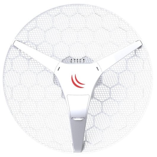 Antena exterior Mikrotik LHG 5 5GHz 54Mbit/s PoE Blanco máxima eficiencia